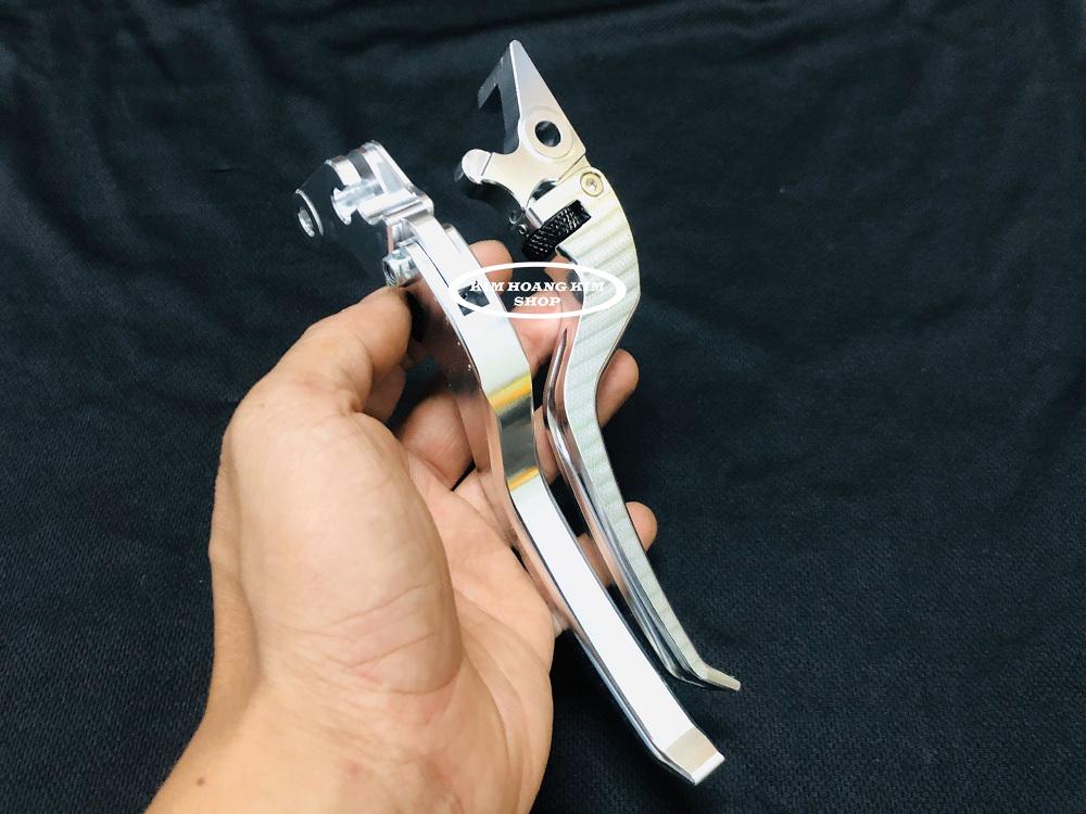 Tay thắng côn RCB V6 dành cho EXCITER,WINNER...(màu bạc)