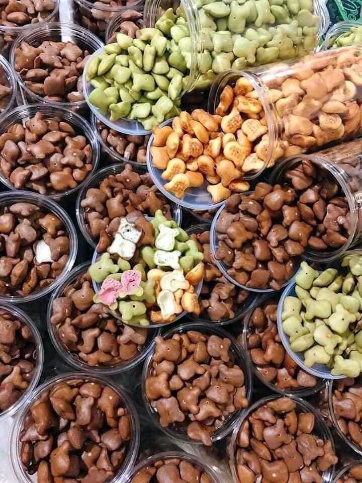BÁNH GẤU NHÂN KEM MIX 3 VỊ