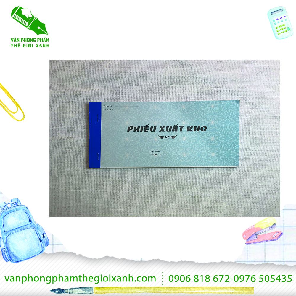 Phiếu xuất kho 2 liên