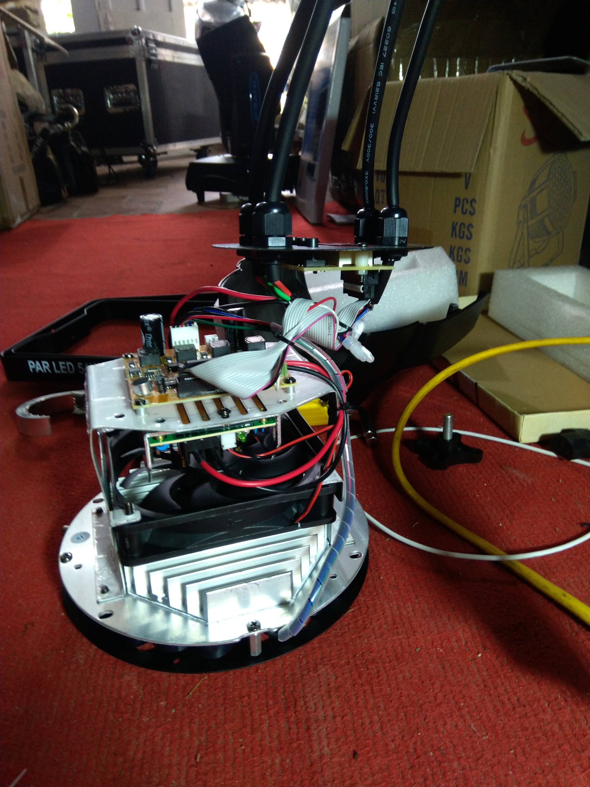 Bo khiển đèn par Led 54