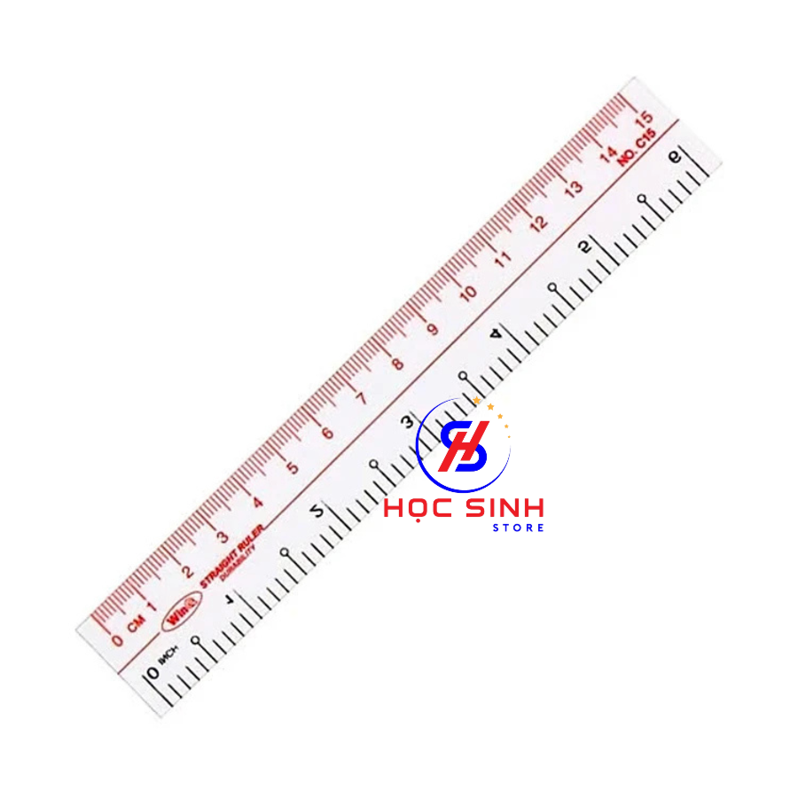 Combo 5 Cây Thước Dẻo 15cm WinQ C15