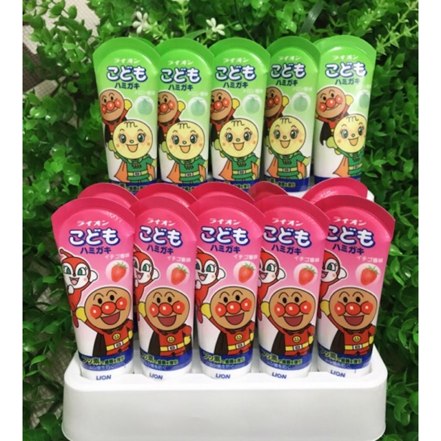 Kem Đánh Răng Trẻ Em Lion Nội Địa Nhật Bản