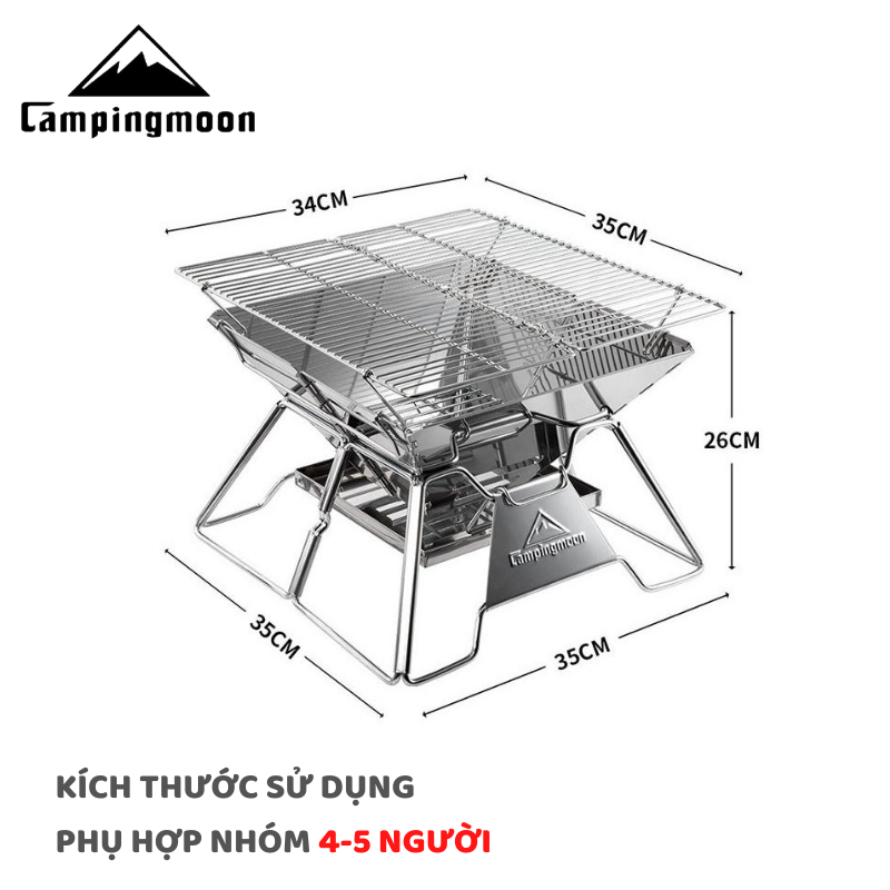 BẾP NƯỚNG DÃ NGOẠI, PICNIC CAMPINGMOON MT-2