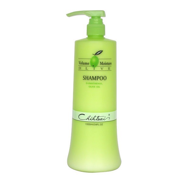 Cặp dầu gội xả siêu mượt Chihtsai Volume Moisture Olive