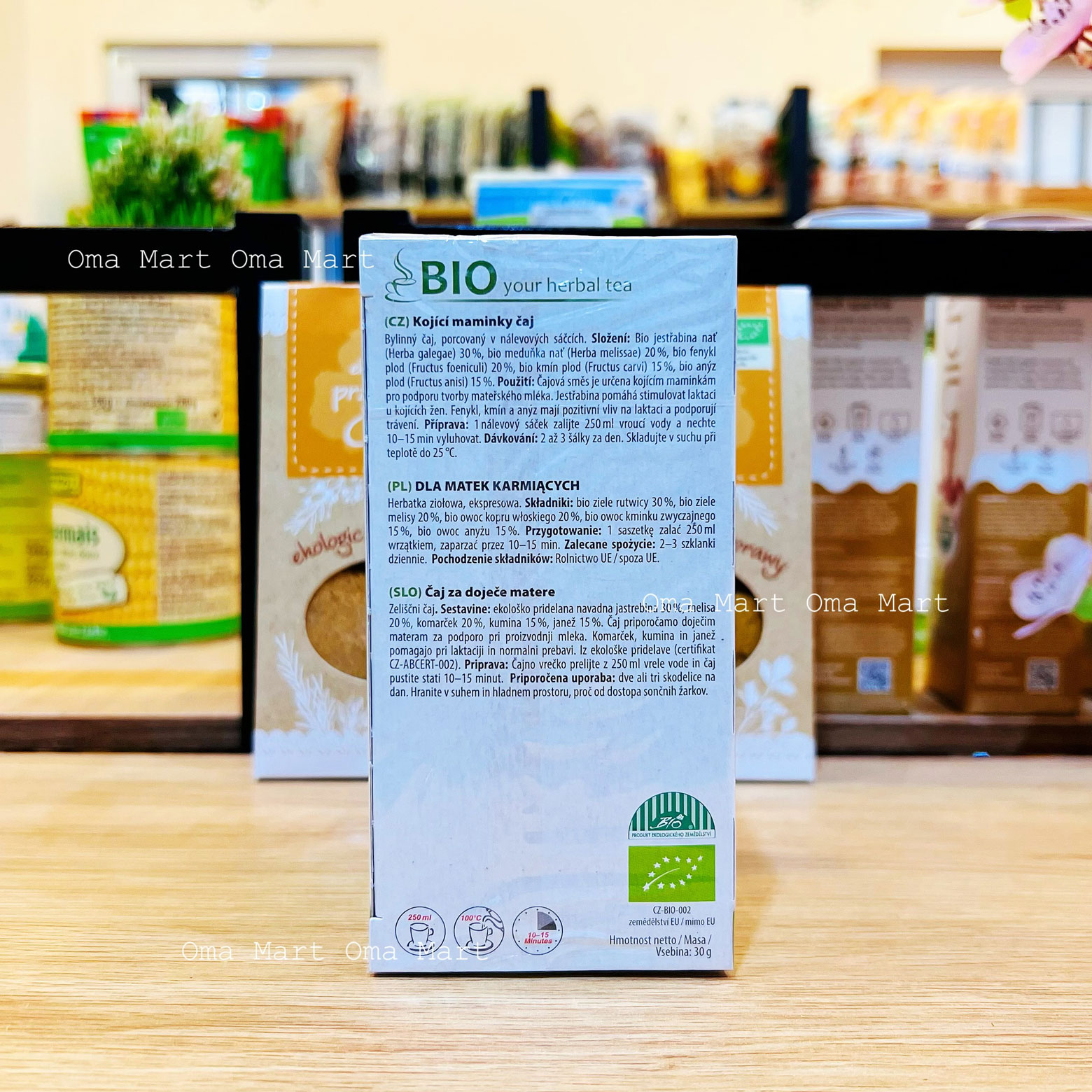 Trà Lợi Sữa Hữu Cơ Apotheke 20 Gói