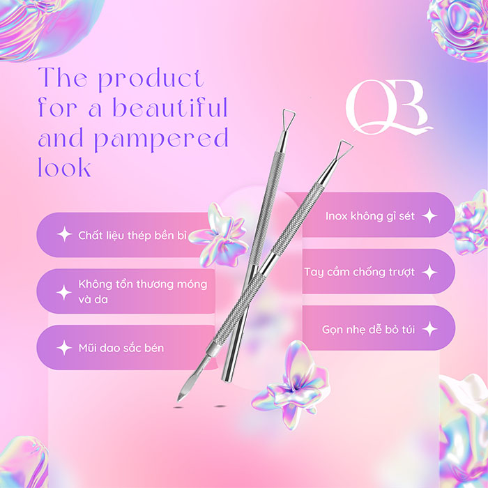 Cây cạo phá sơn gel 1 đầu - 2 đầu (lẻ 1 cây)