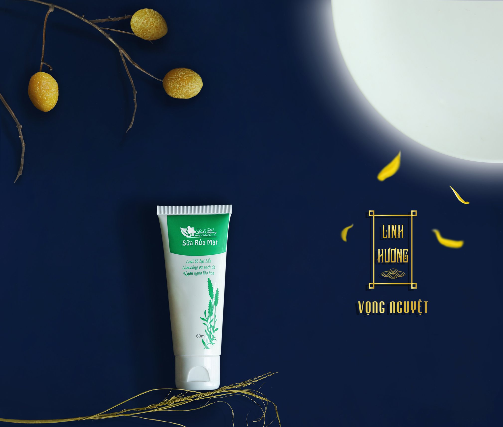 [100% Chính Hãng] sữa rửa mặt Linh Hương