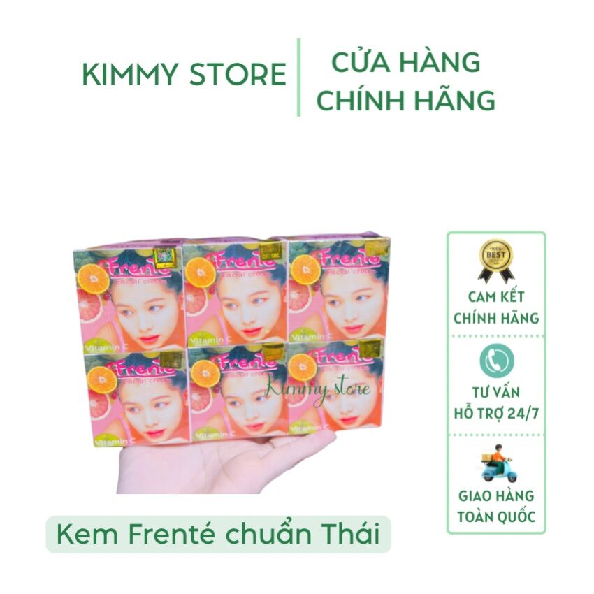Sỉ lố 12 hộp kem Trái cây Frente vitamin C trắng da chuẩn thái
