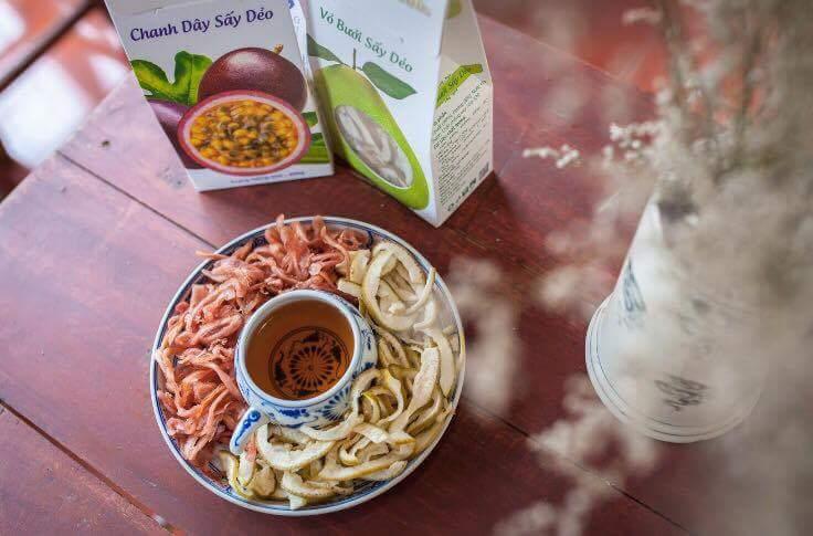 MỨT VỎ CHANH DÂY SẤY DẺO (đừng mua ghiện đó)