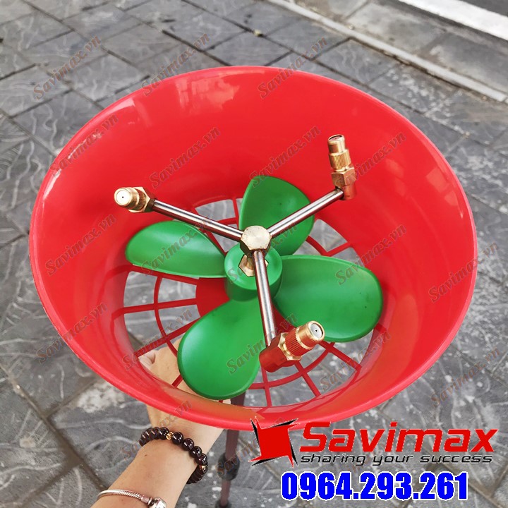 Cần xịt cánh quạt phun th.uốc thế hệ mới (4 cánh)