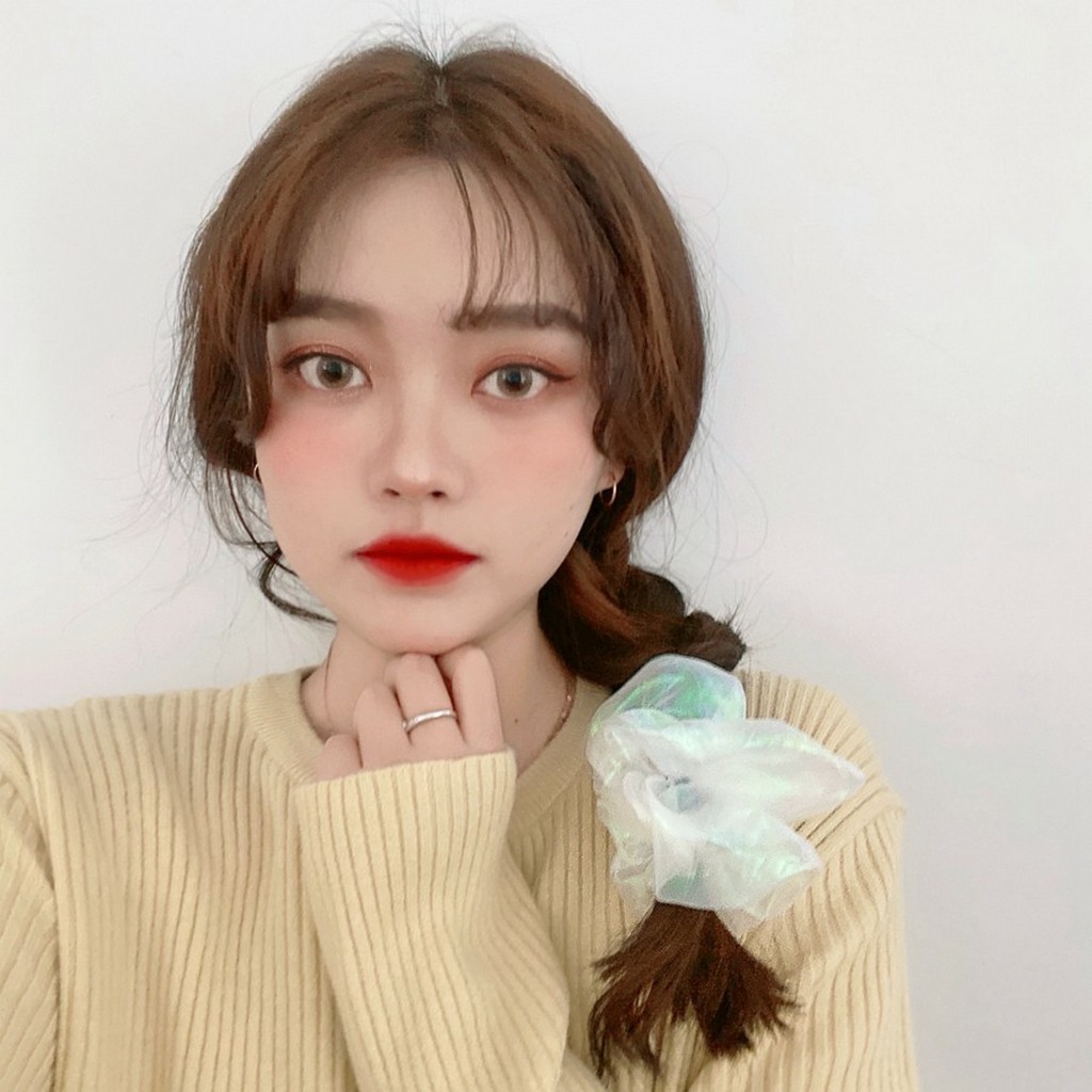 Cột tóc, buộc tóc vải scrunchies siêu hot hit T024  Sovavi