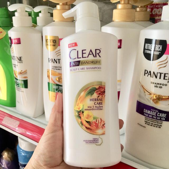 Dầu Gội Đầu Clear 450ml/480ml Thái Lan Mẫu Mới