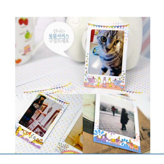 GIẤY DÁN ẢNH POLAROID DỄ THƯƠNG