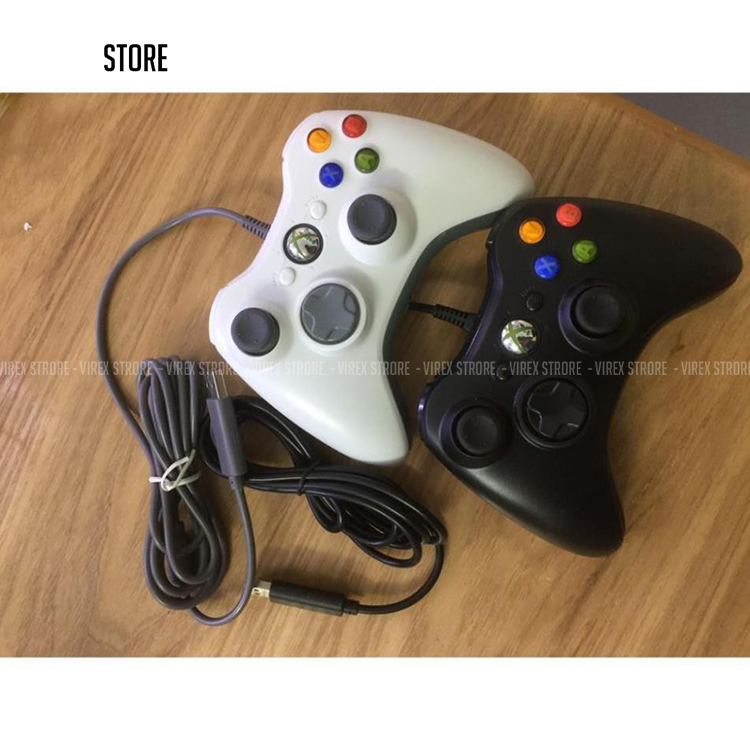 Tay Cầm Xbox 360 Controller Có Dây Chơi Game Cho PC  FO3 FO4 PS