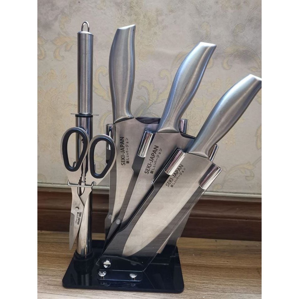 BỘ DAO NHẬT INOX 6 MÓN CAO CẤP