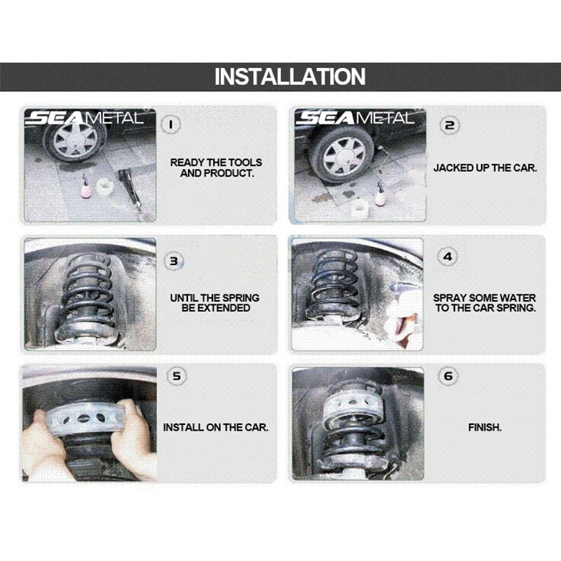 2 Cái Đệm Giảm Xóc Ô Tô Đệm Lò Xo, Hệ Thống Treo Loại A/B/C/D/E/F