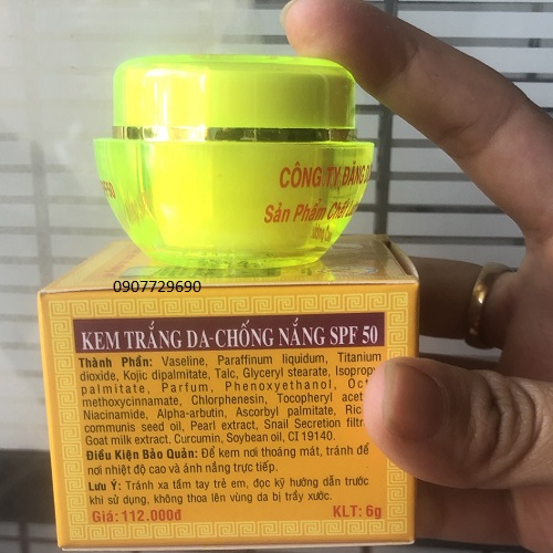 KEM TRẮNG DA CHỐNG NẮNG SPF 50 - EVER TODAY