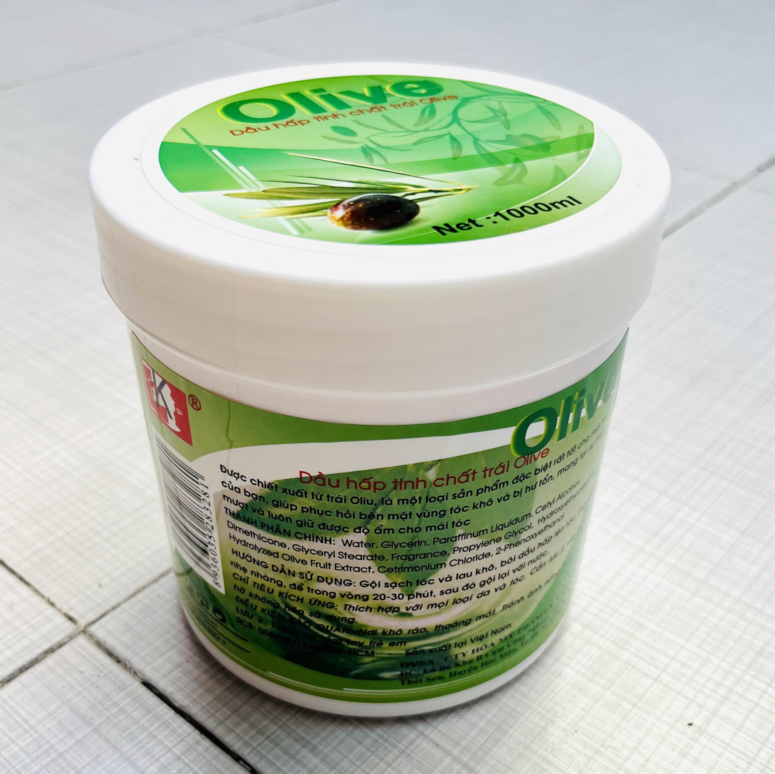 [HCM] Dầu hấp dưỡng tóc LK Olive 1000ml