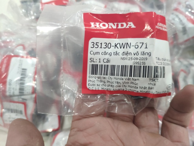 Công tắc tắt máy tạm thời - hàng  Honda