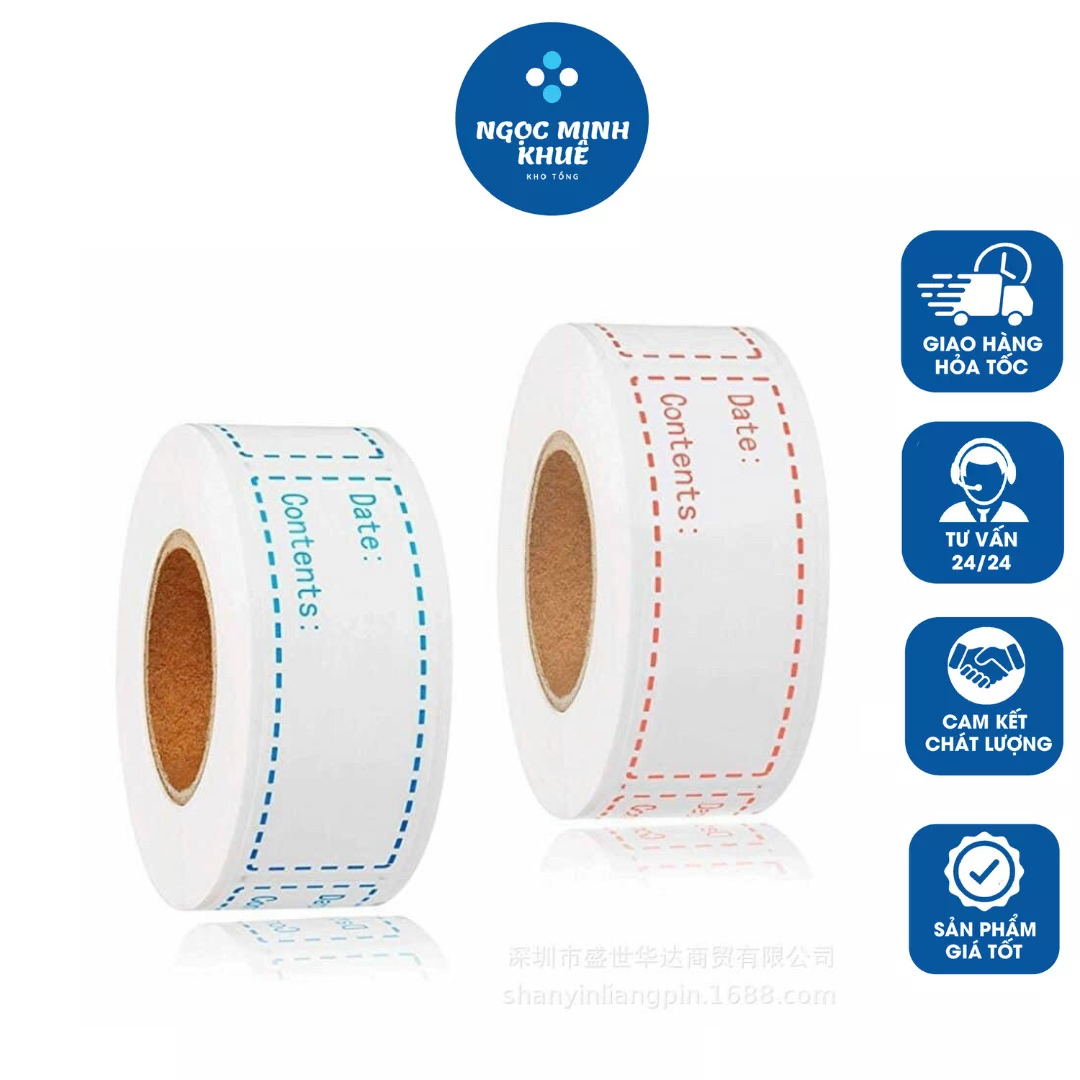 Cuộn giấy ghi chú giấy note kèm dụng cụ cắt tiện lợi dễ sử dụng