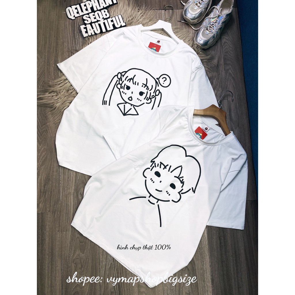 [HCM]đồ đôi cao cấp ulzzang BIGSIZE unisex 60-100KG