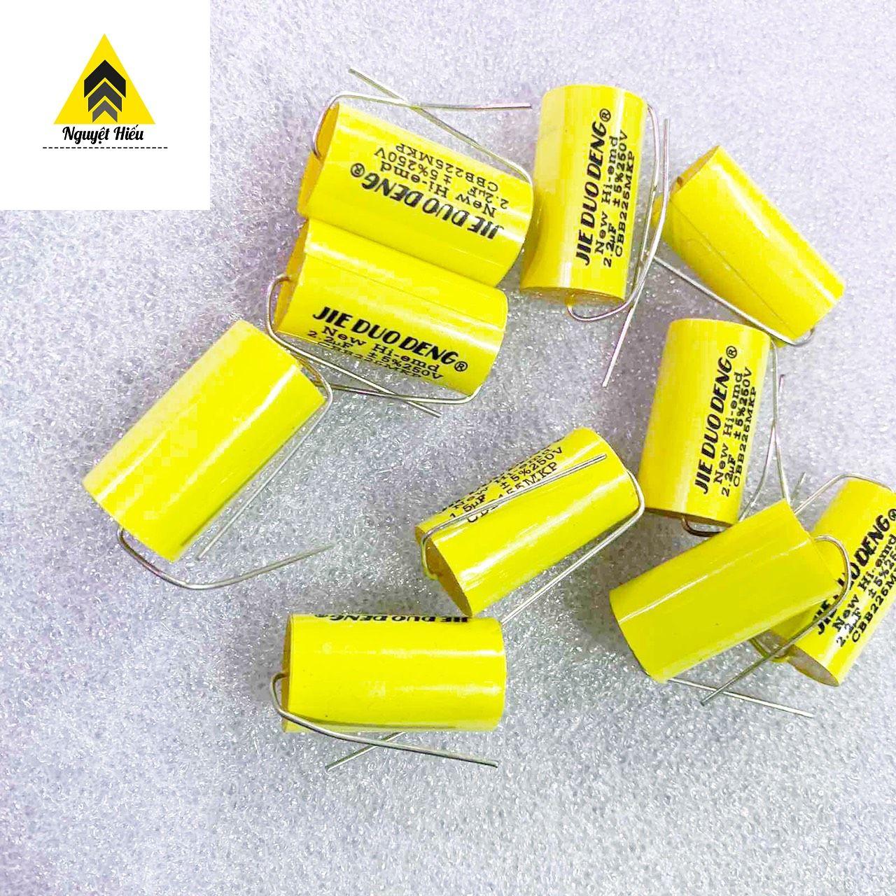 5 con tụ lọc phân tần 2.2uf 250v