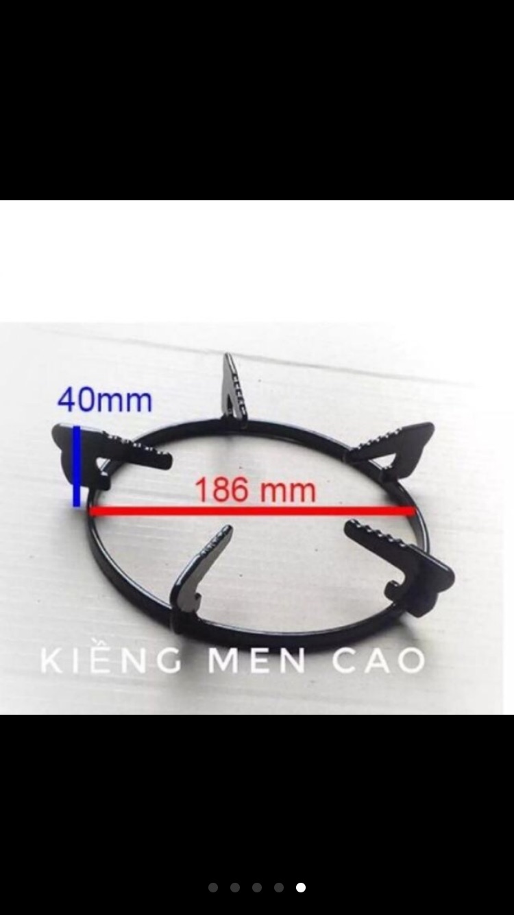 Combo 6 đôi kiềng bếp gas mặt kính