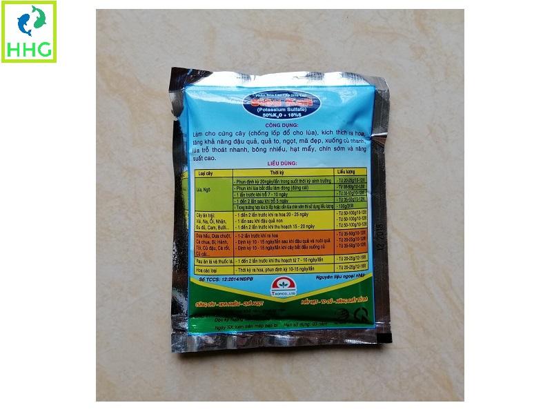 5 GÓI PHÂN BÓN CAO CẤP HÒA TAN SIÊU KALI 100G