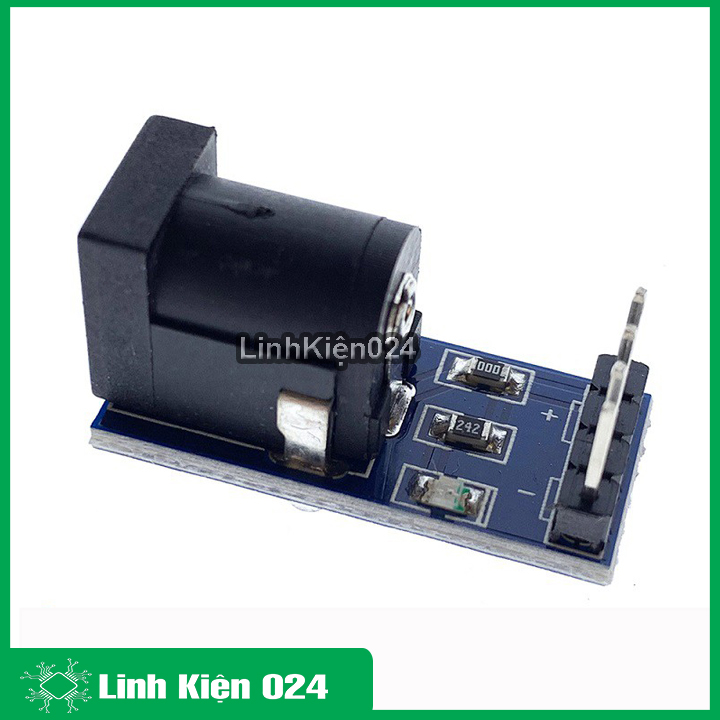 Module nguồn DC 5.5x2.1mm, bo mạch chuyển đổi nguồn DC