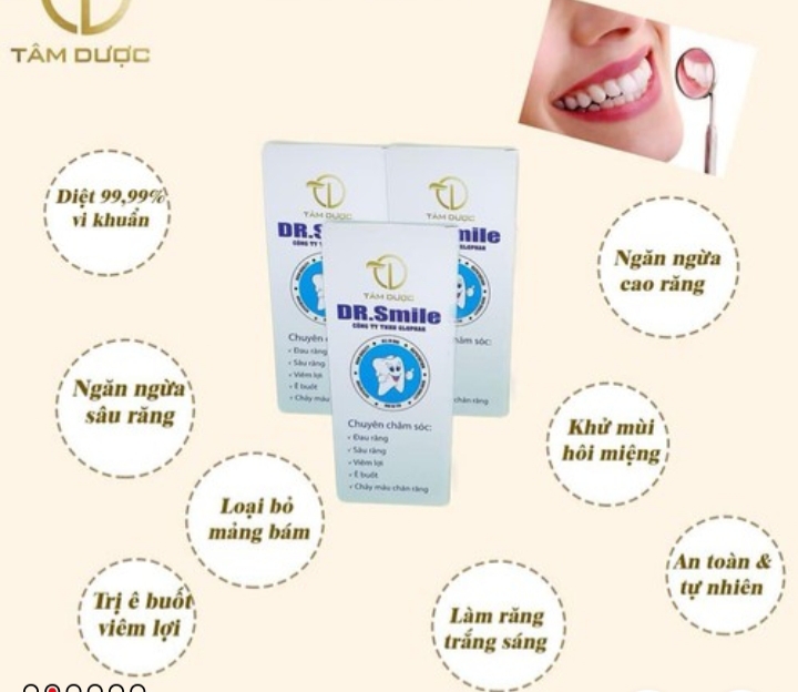 Nước súc miệng Dr.smile