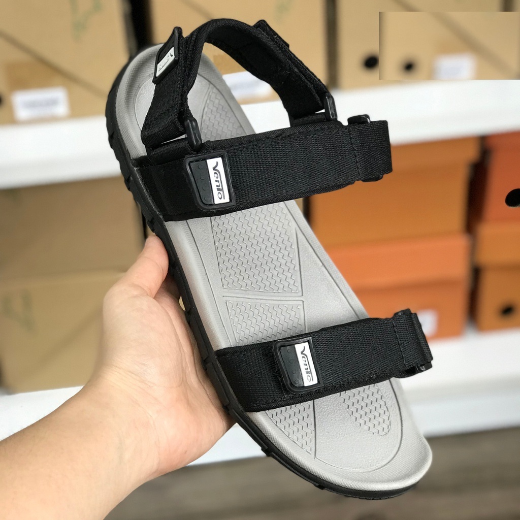 Giày sandal Nam VENTO 2 quai ngang quai sau có thể tháo rời làm dép NV8302