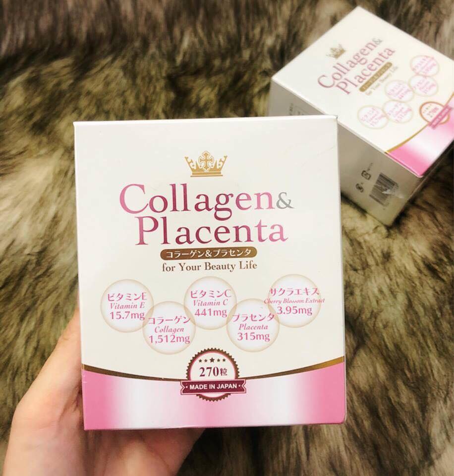 [HCM]Collagen Placenta 270v made in Japan
