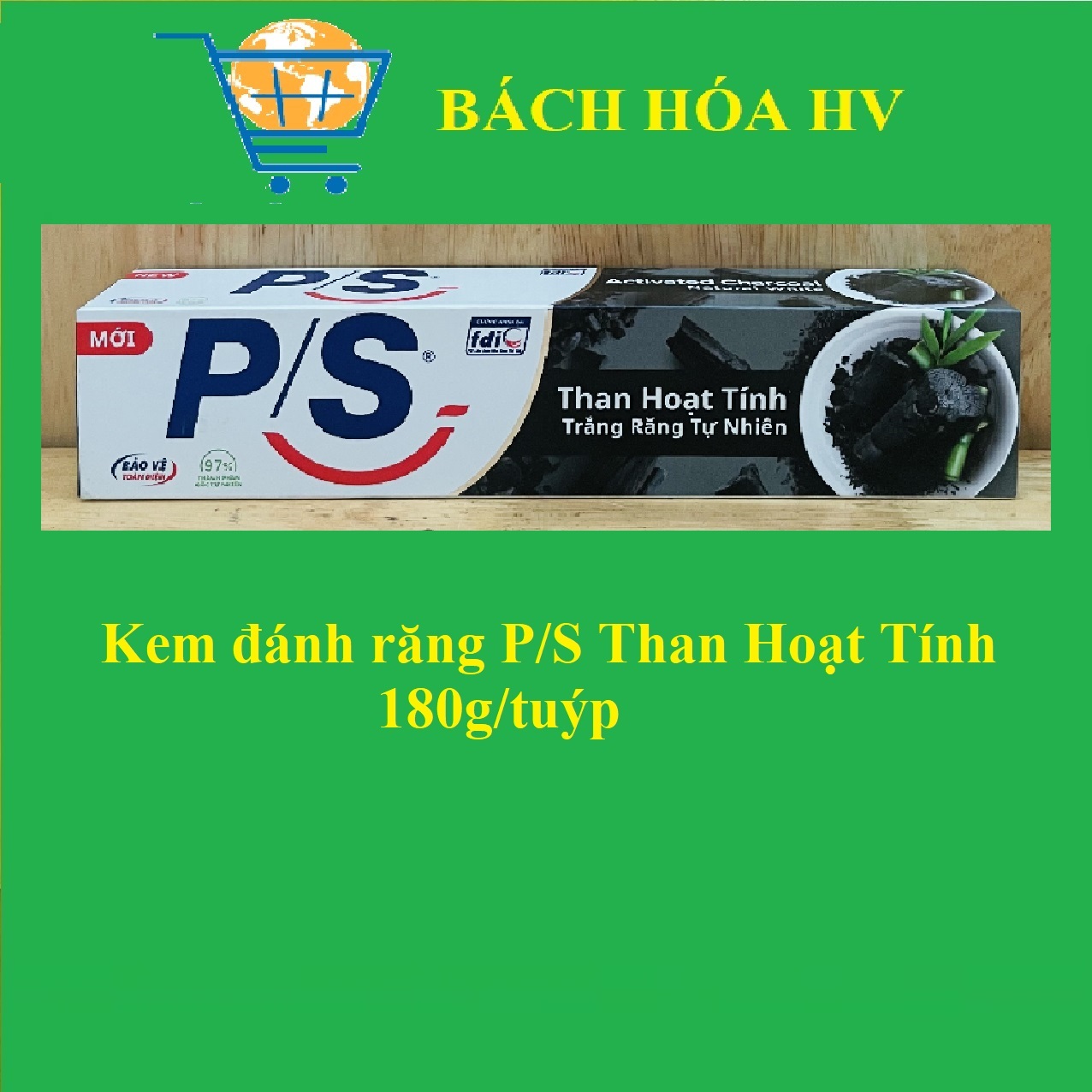 Kem đánh răng P/S 180g - BACH HOA HV