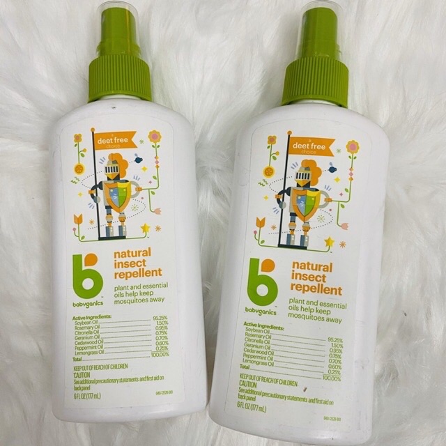 [HCM]Xịt chống muỗi Babyganic