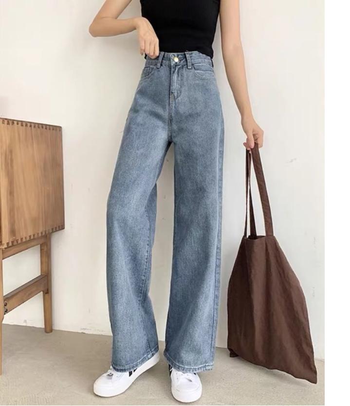 Quần jean nữ ỐNG LOE FOME DÀI XANH NHẠT - SIÊU HOT 2C31