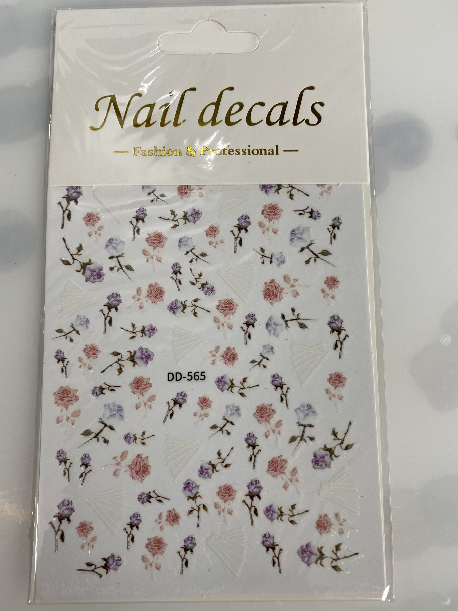 Nail sticker mẫu hoa lá cành mới dán móng tay 3d flower