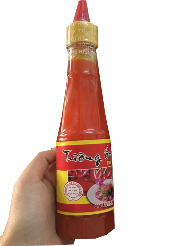 [HCM]Tương ớt ngon cay 250gr lốc 1 chai