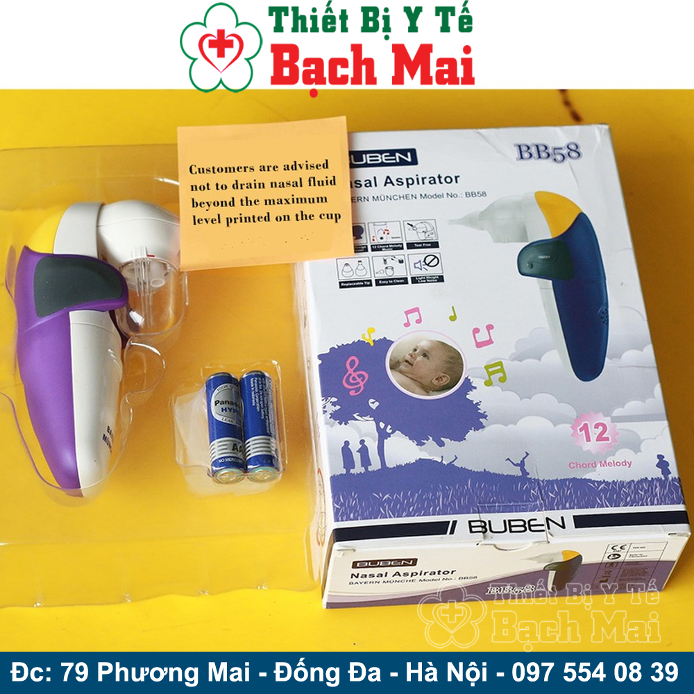 MÁY HÚT MŨI CẦM TAY BUBEN BB58