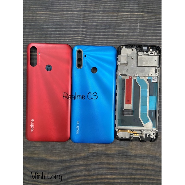 Bộ vỏ realme c3 xịn