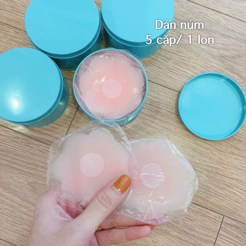 [HCM]DÁN NÚM SILICON 5 cặp/ 1 lon