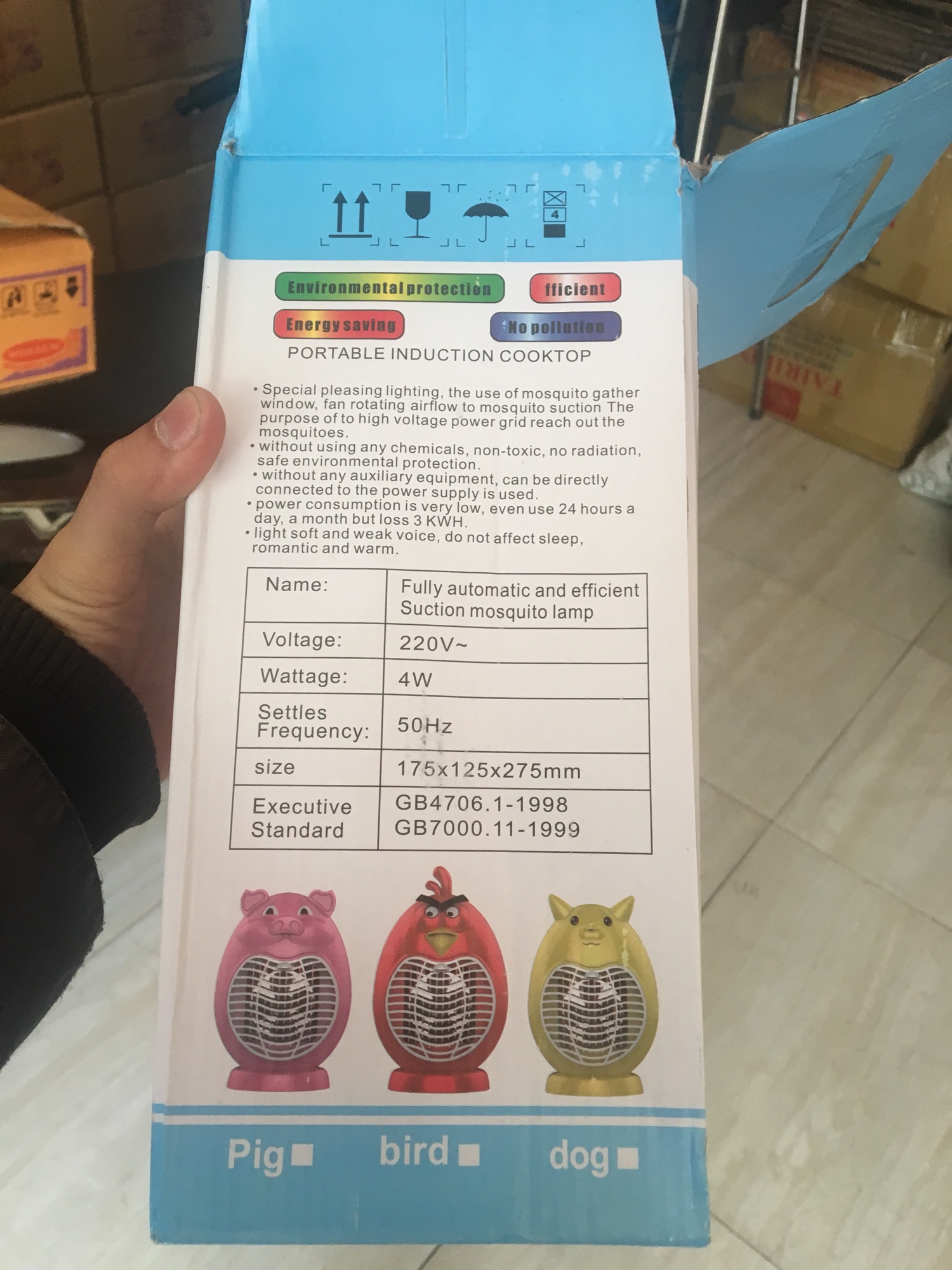 Đèn bắt muỗi điện 220V trực tiếp hiệu Magic Home.