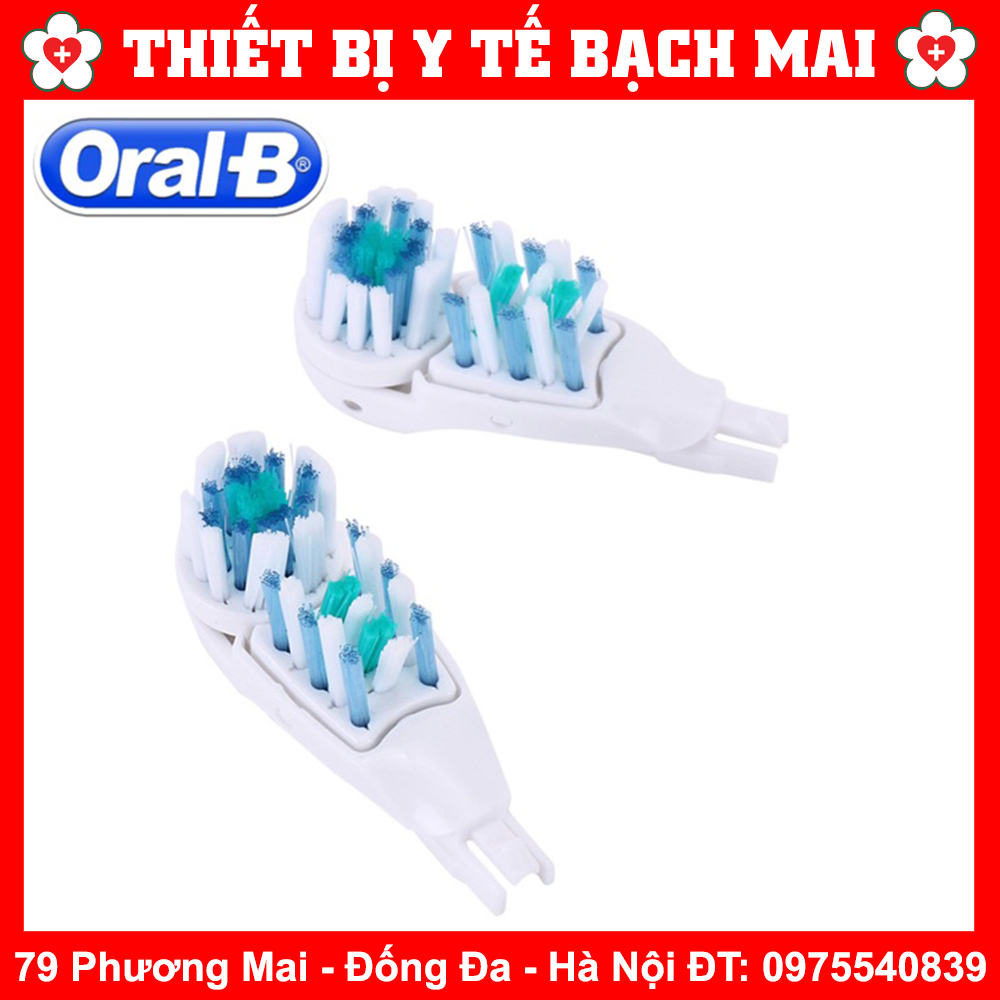 Combo 4 Đầu Bàn Chải Pin Oral-B CrossAction