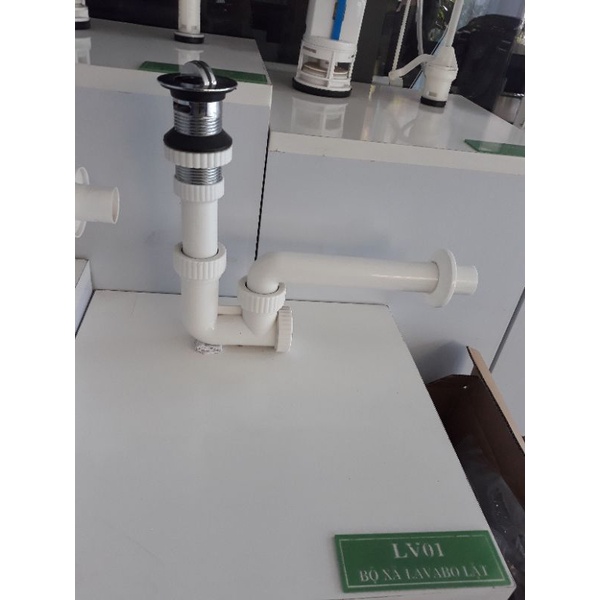 LV01 - Bộ xả lavabo lật (có xi) HÙNG ANH