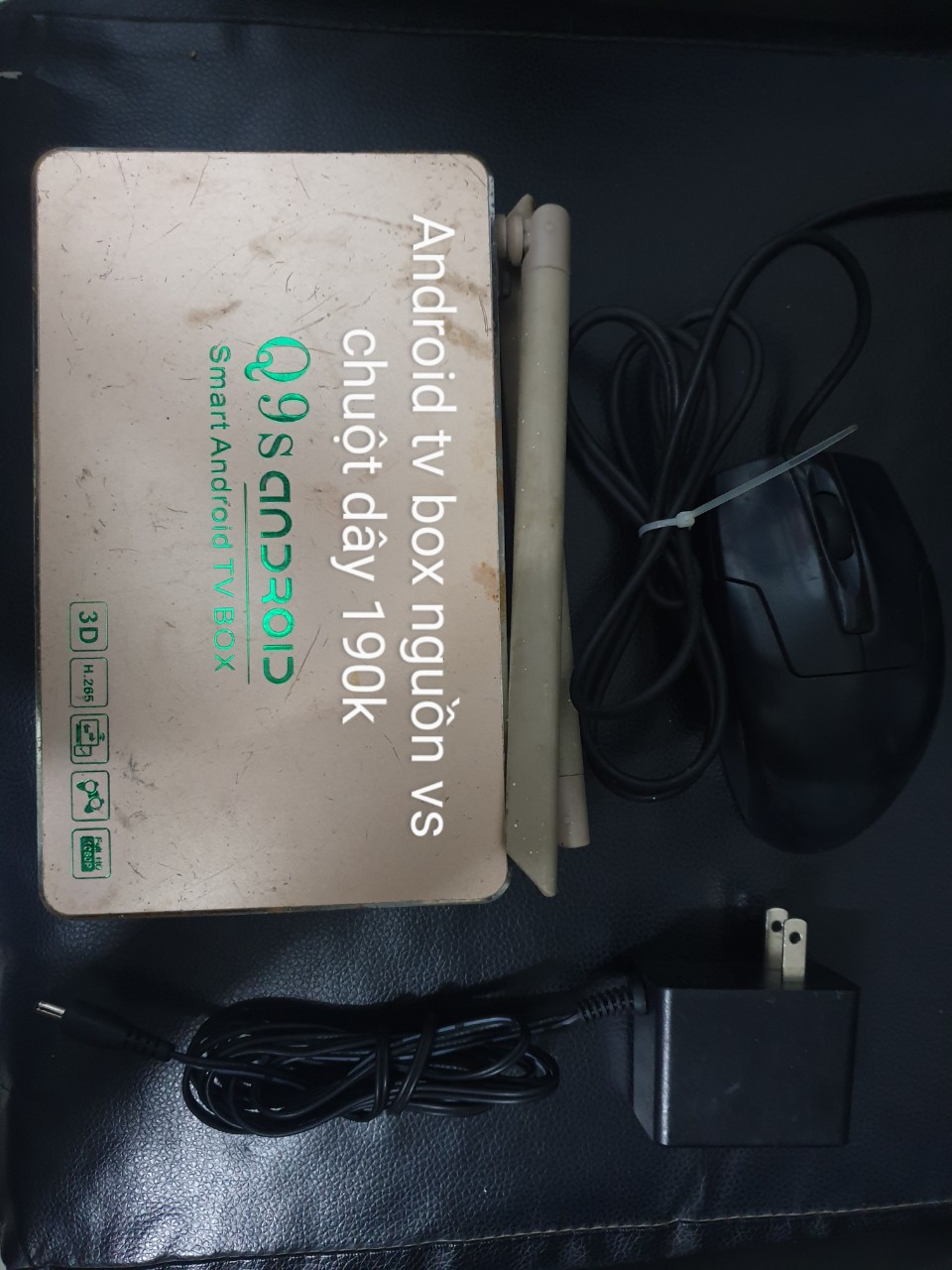 Đầu android tv box android 4.4.2 1G 90% (đã qua sử dụng)