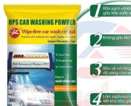 Bột rửa xe không chạm Tiêu Chuẩn Châu Âu OPS