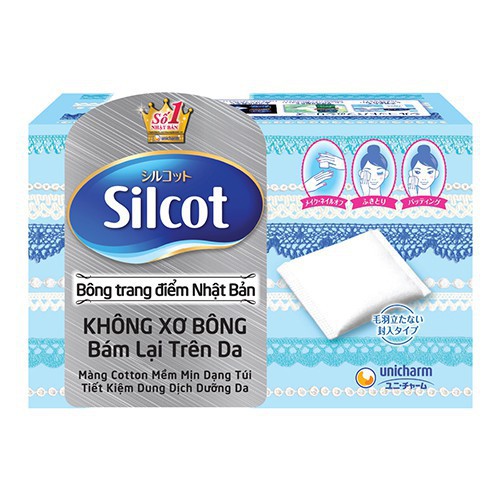 Bông tẩy trang Silcot 82m/66m