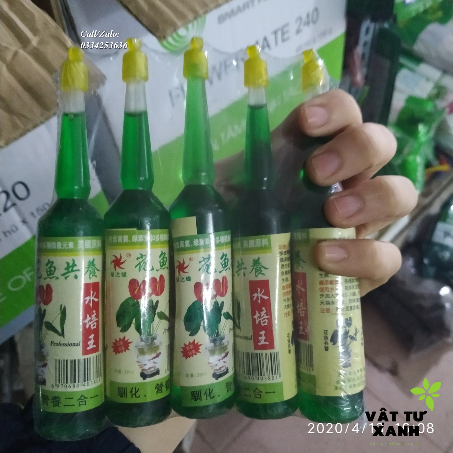 Dung dịch thủy canh dùng cho hoa cây cảnh thủy sinh 120ml