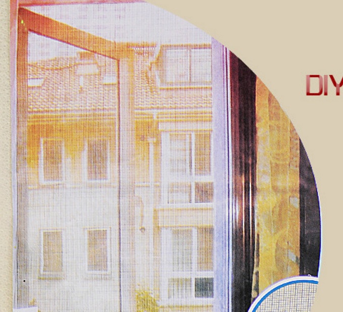 Lưới Dán Cửa Sổ Chắn Muỗi, Côn Trùng 1.3x1.5m (Trắng)