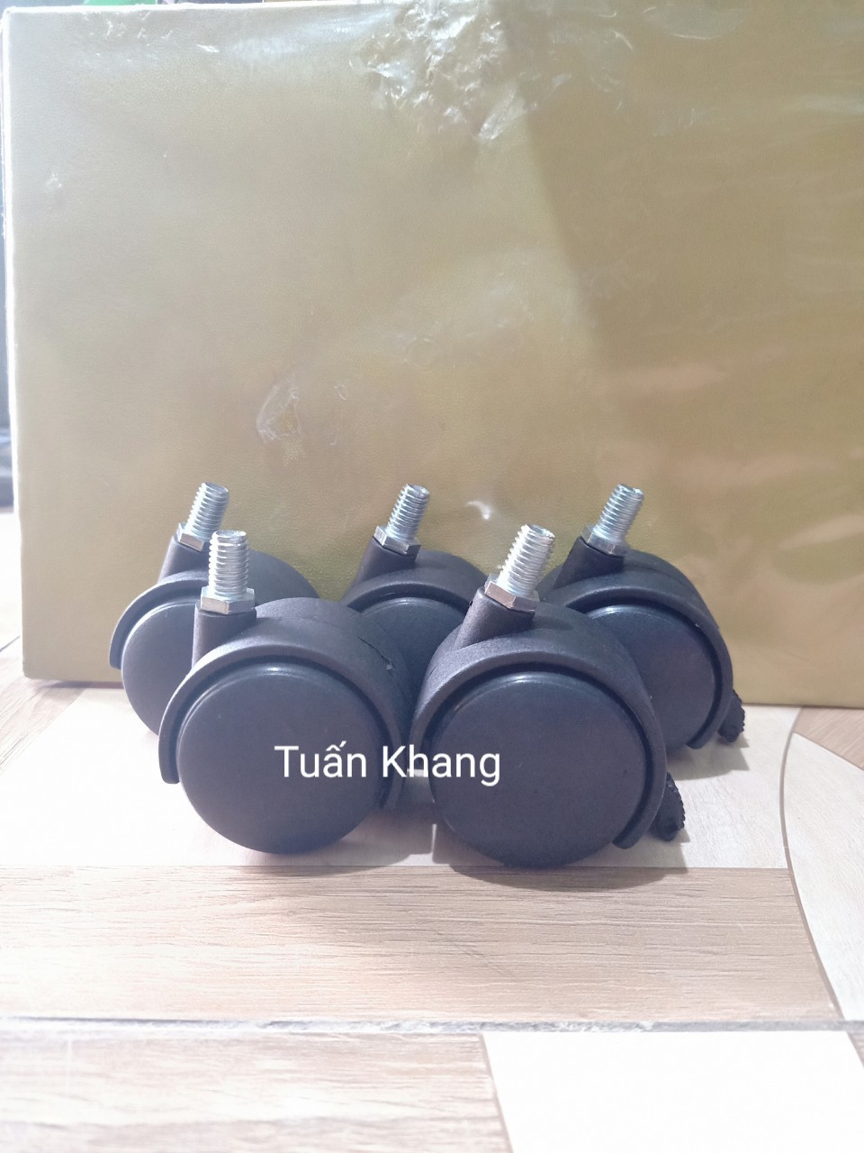 Bánh xe ghế xoay văn phòng răn 10ly