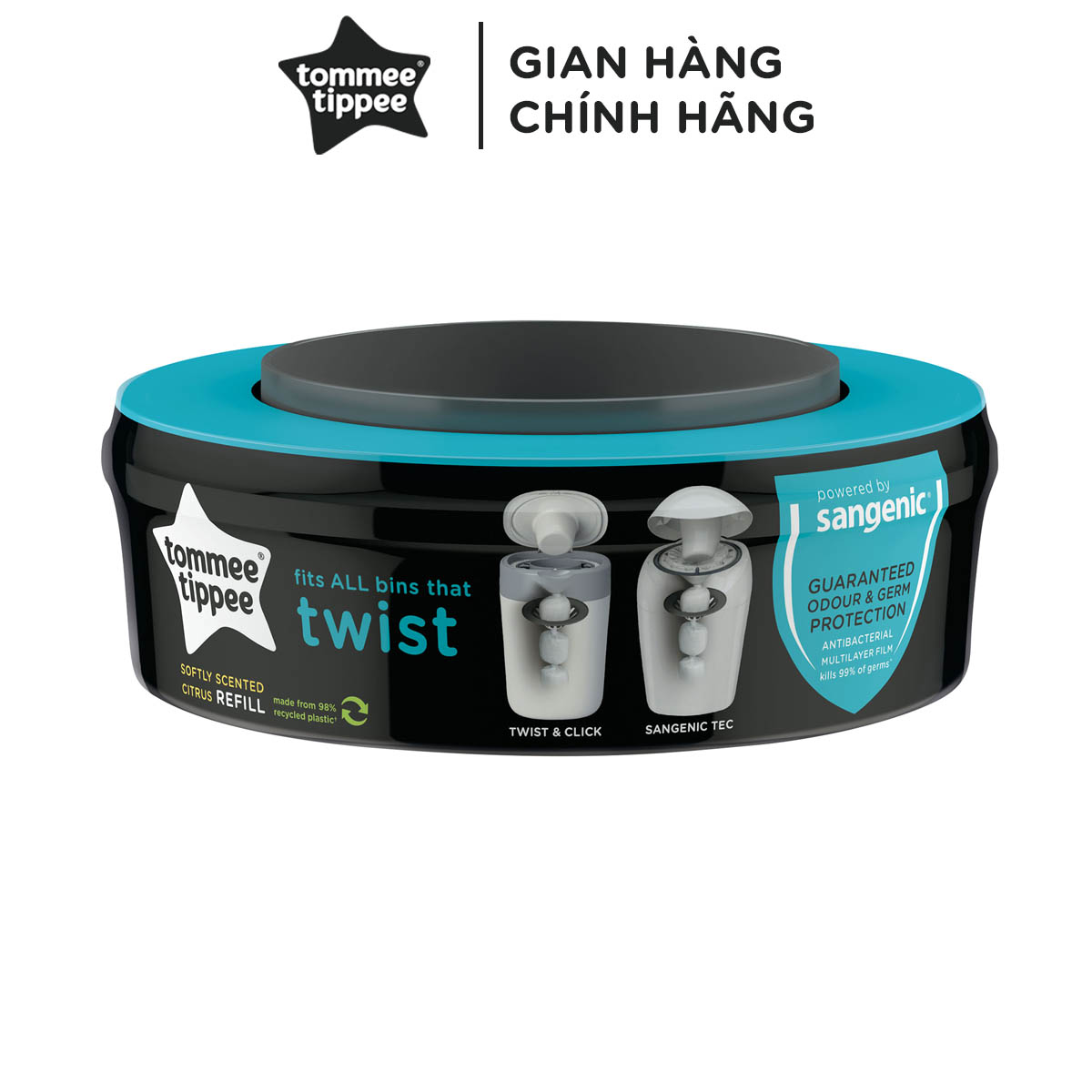 Túi xử lý tã cho bé Tommee Tippee (1 hộp)